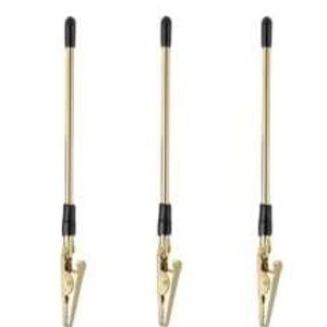 Gold and Black Metal Bracelet Fastener Assistant (price is for 1)